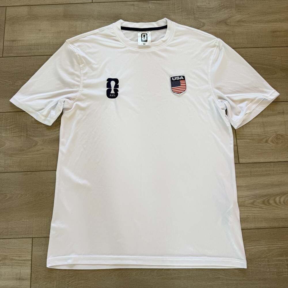 FIFA World Cup 26 USA Soccer Tee Mens M White